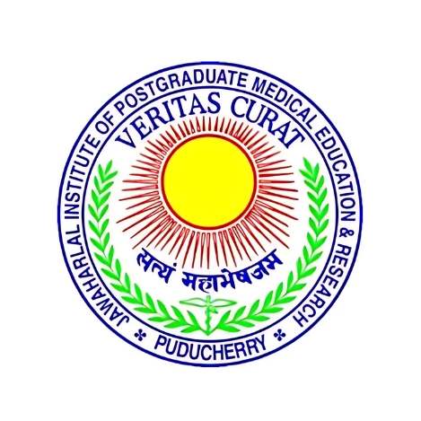 JIPMER Puducherry logo representing India’s premier medical institute, used by Whiteray Institute for NEET coaching in Chandigarh.