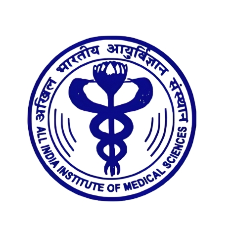 AIIMS logo featured by WhiteRay Institute to guide NEET, IIT JEE and NDA aspirants in Chandigarh toward top medical and academic institutions