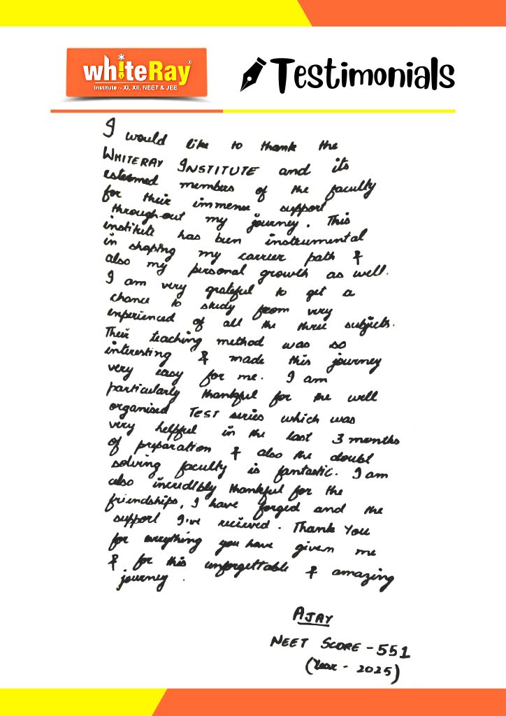 Ajay handwritten