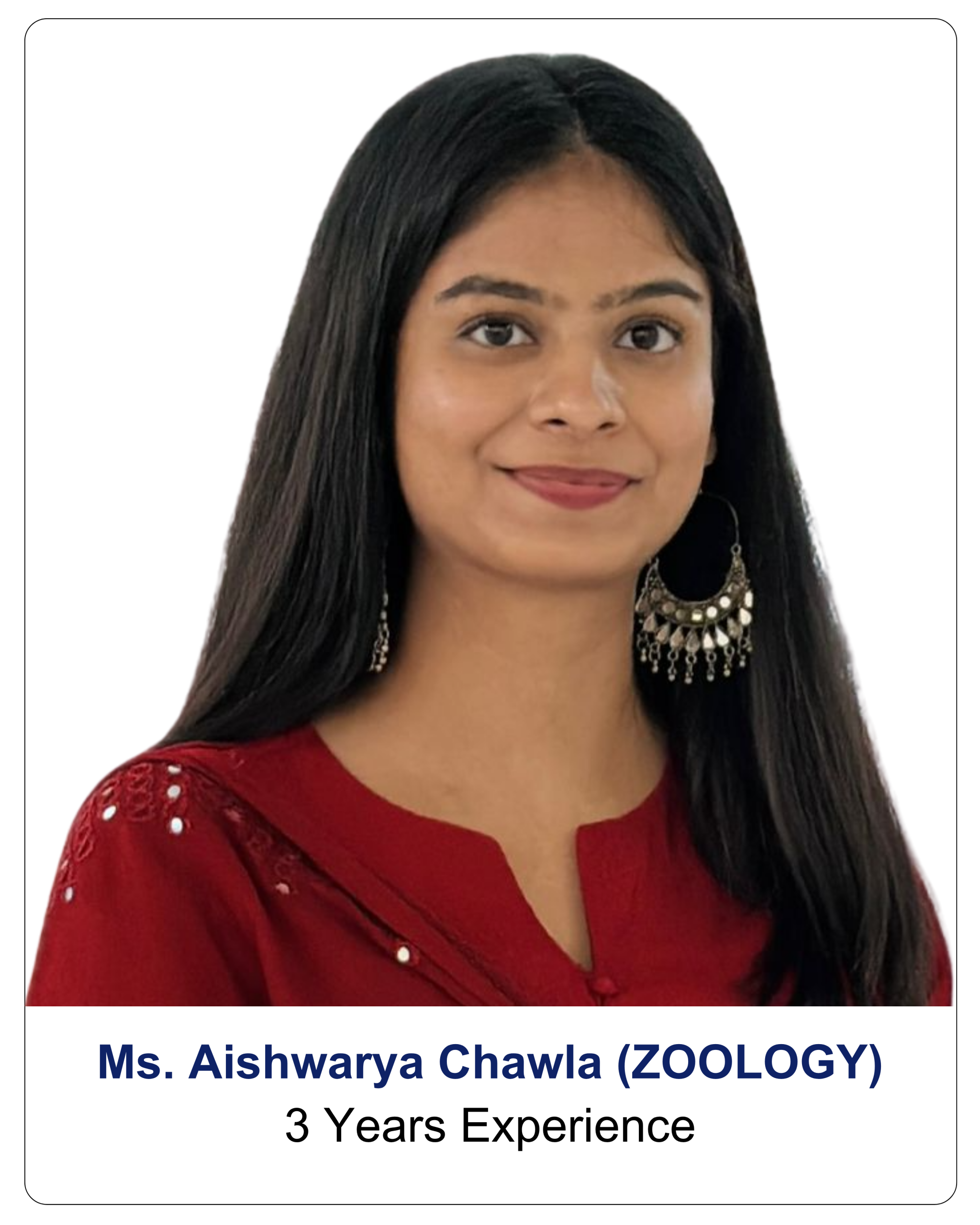 Ms. Aishwarya Chawla (ZOOLOGY)